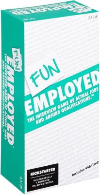 Funemployed! Un jeu de cartes hilarant pour défier votre créativité et votre sens de l'humour!